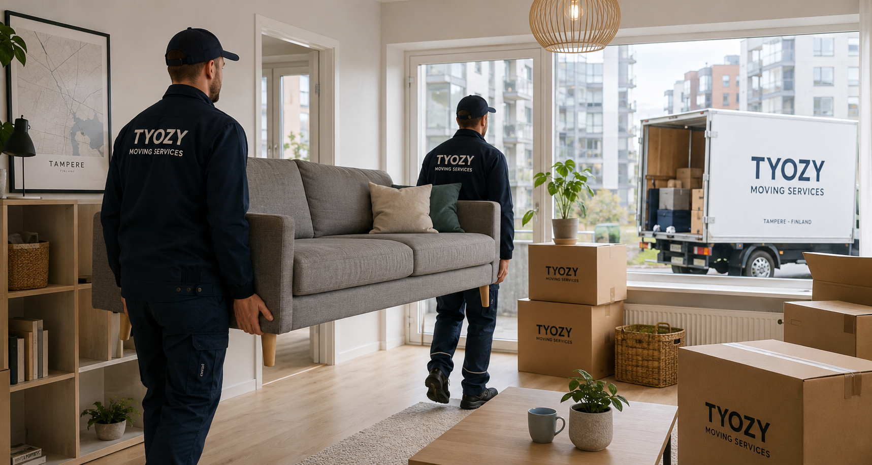 Professional movers in Tampere
