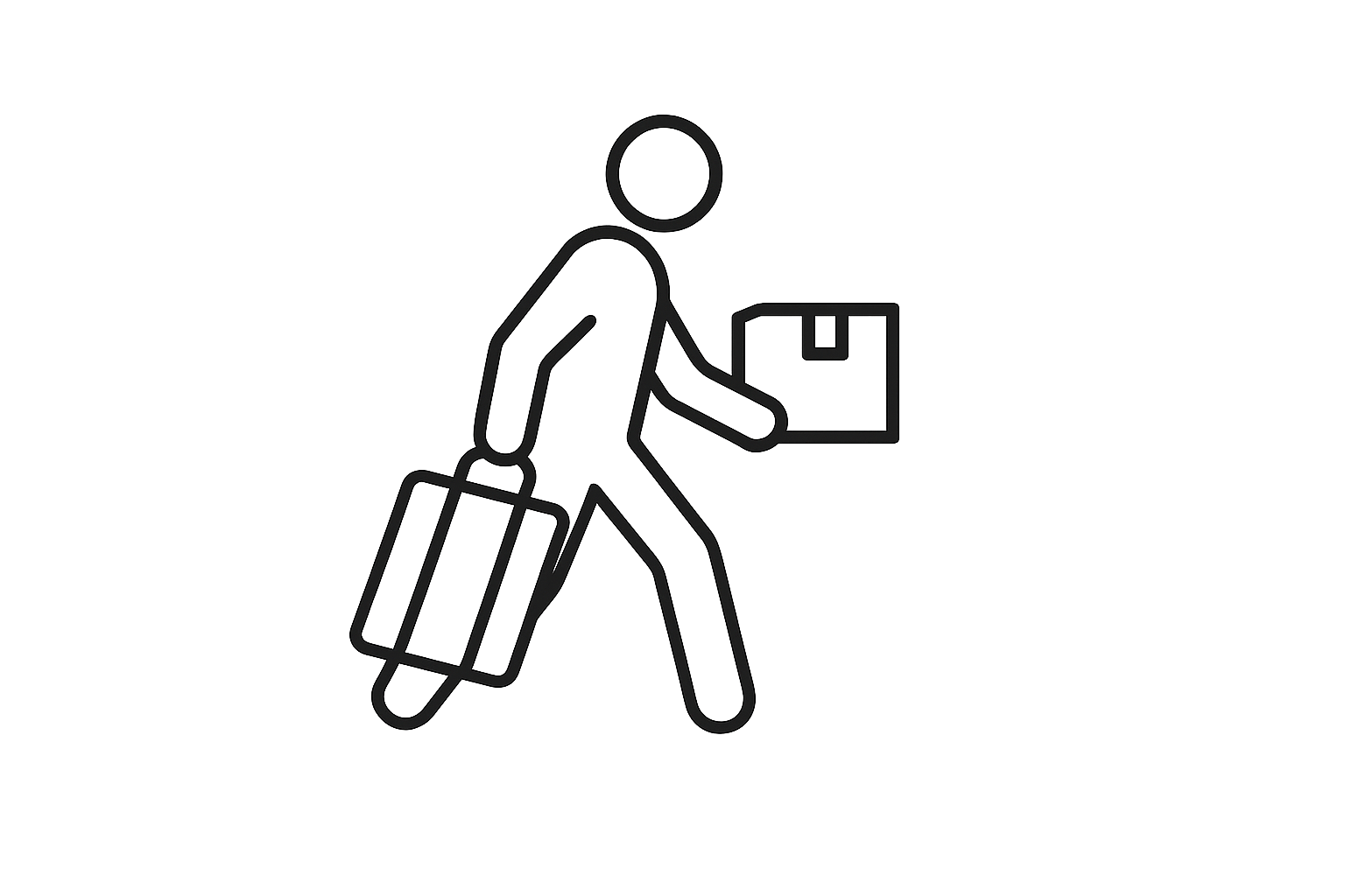 Tampere packing and shifting service icon
